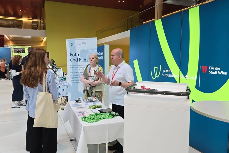 Foto: Wiener Gesundheitsverbund Karriere-Event des Wiener Gesundheitsverbundes Beratungssituation